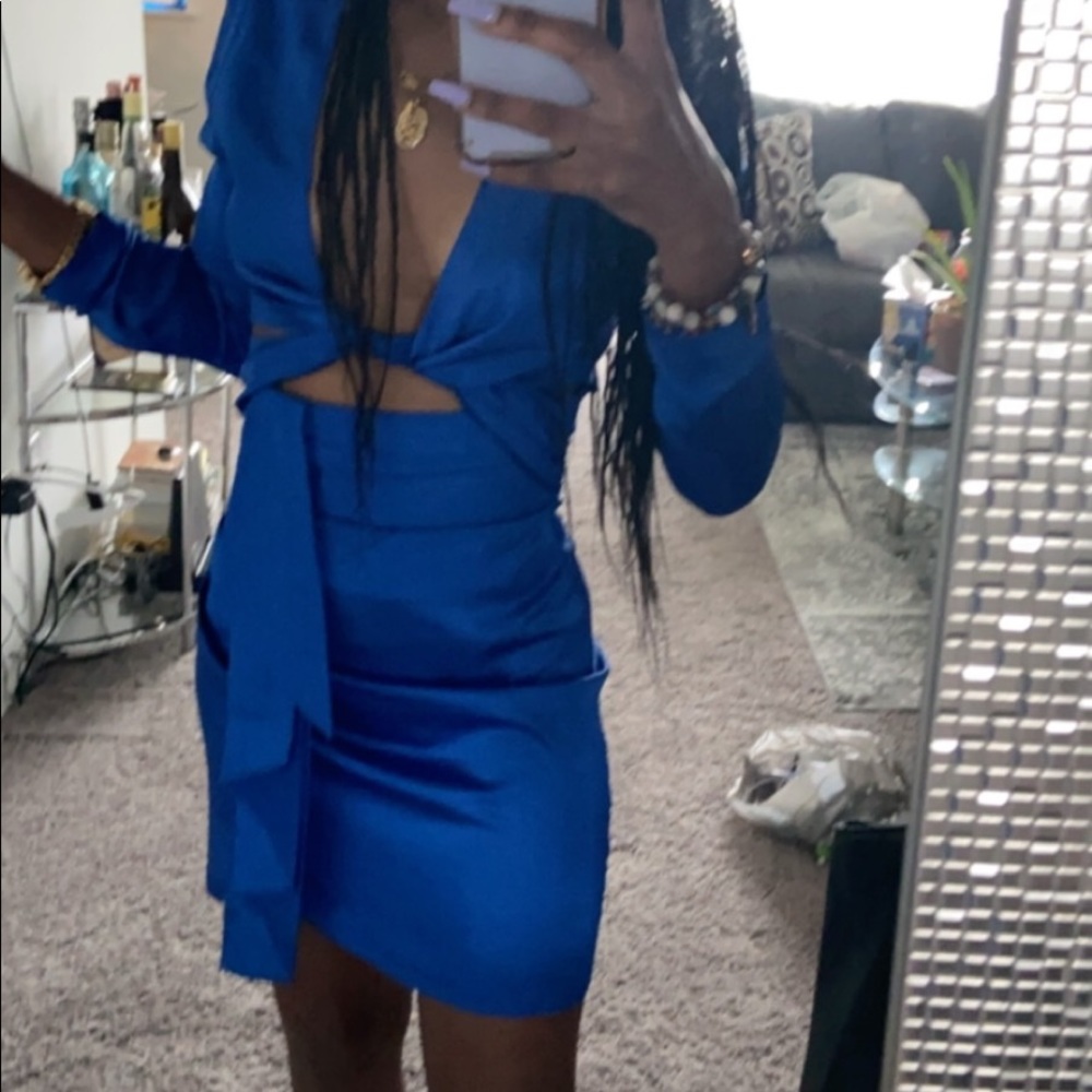 Royal blue dress size small
